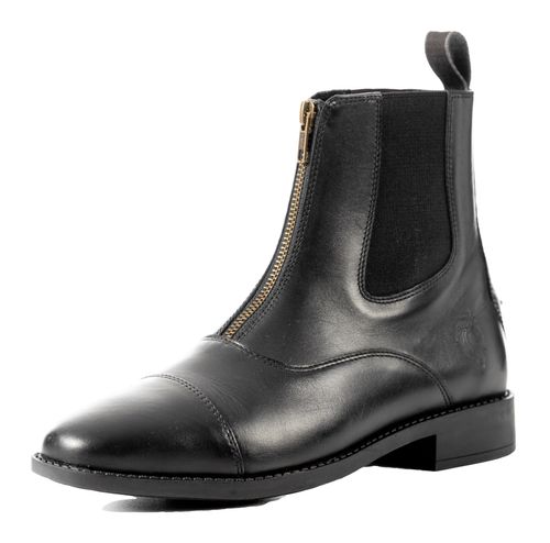 Equinavia Women's Tora Leather Zip Paddock Boots - Black