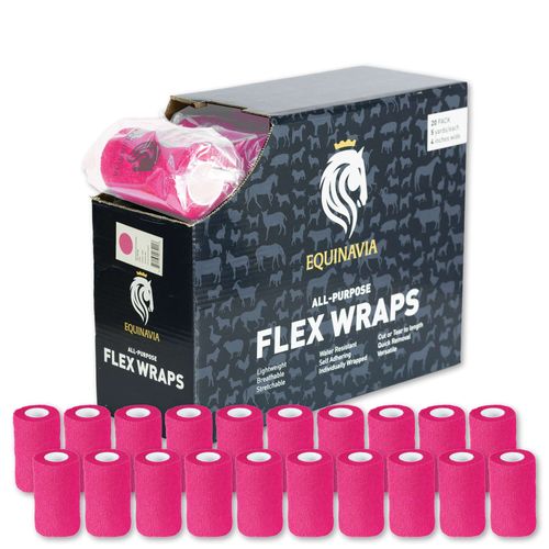 Equinavia All Purpose Flex Wraps Case - Neon Pink