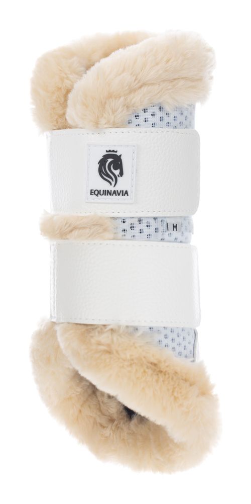 Equinavia Ty NordicAir Brushing Boots - White/Natural