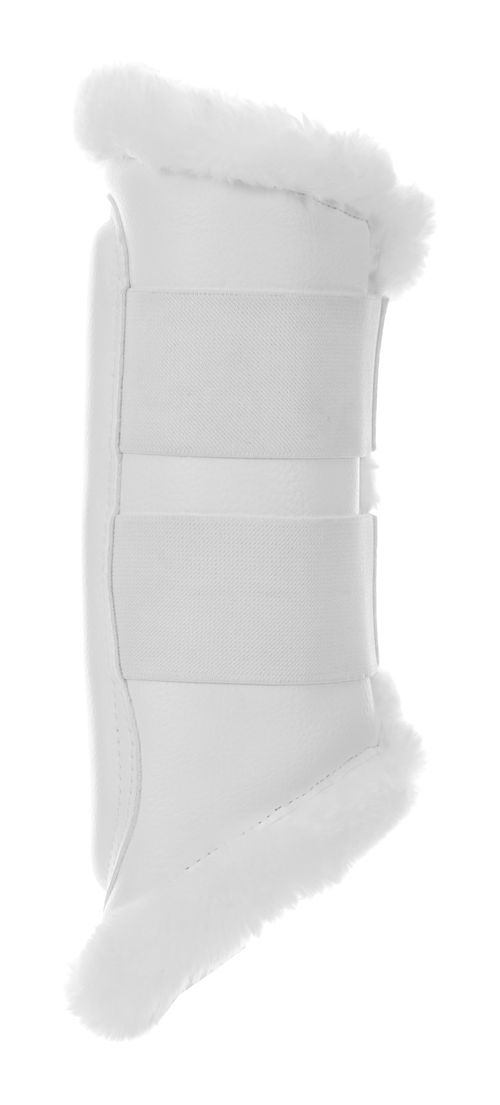 Equinavia Vali Ultra Fleece Brushing Boot - White/White