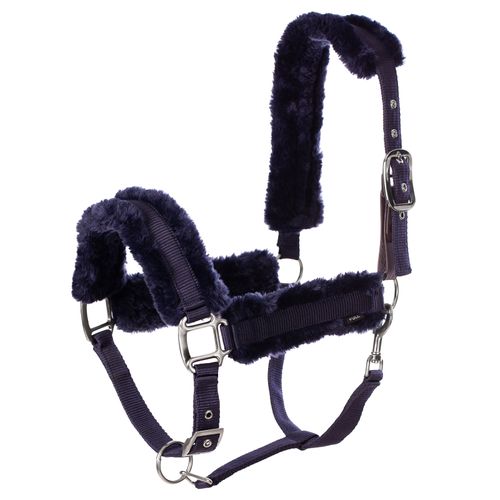 Equinavia Valkyrie Ultra Fleece Breakaway Halter - Navy/Navy