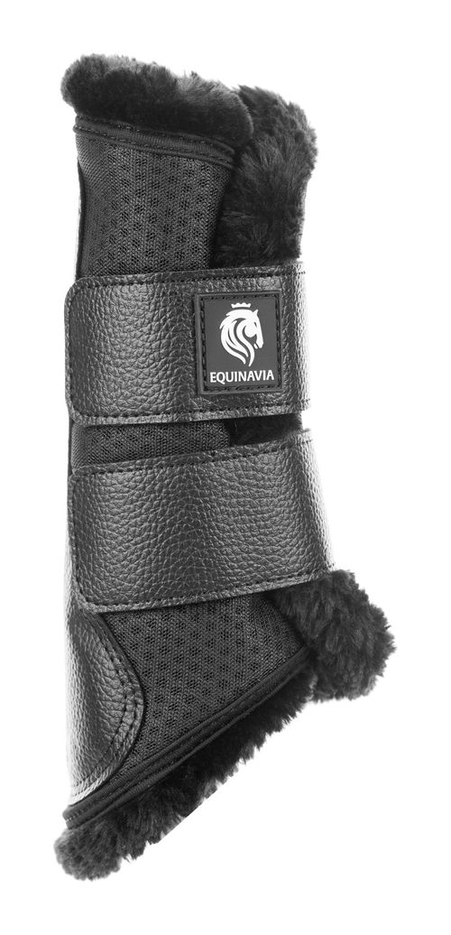 Equinavia Ty NordicAir Brushing Boots - Black/Black