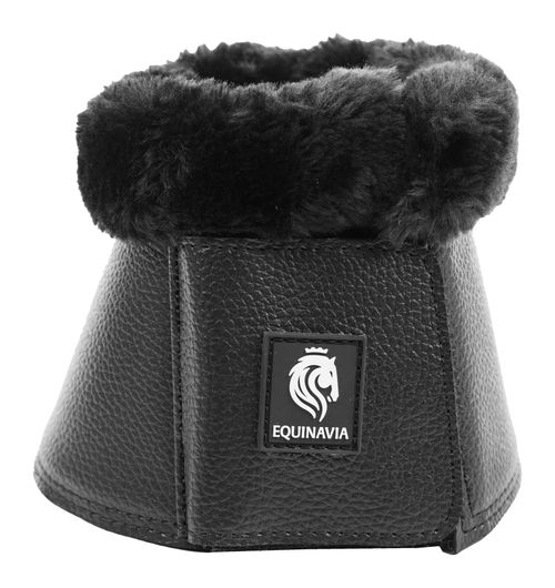 Equinavia Ty Ultra Fleece Overreach Boots - Black