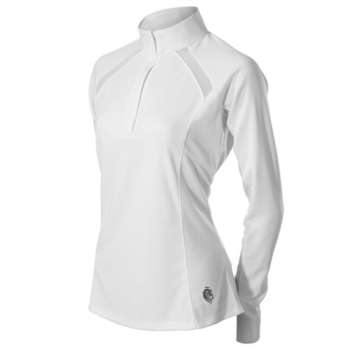 Equinavia Women's Ingrid Long Sleeve Show Shirt - White