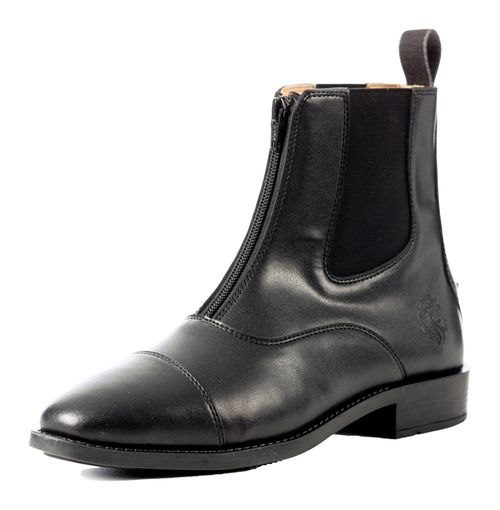 Equinavia Women's Tyra Synthetic Zip Paddock Boots - Black