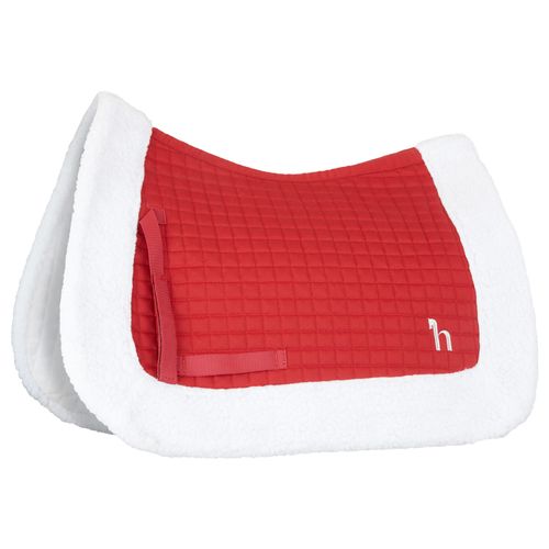 Horze Chrismas All Purpose Saddle Pad - Red