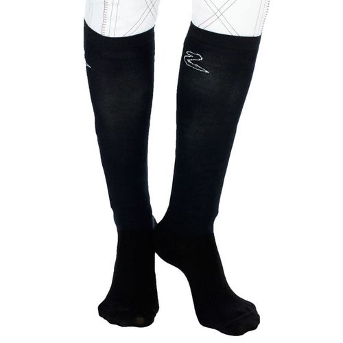 Horze Technical Bamboo Show Socks 2 Pack - Black