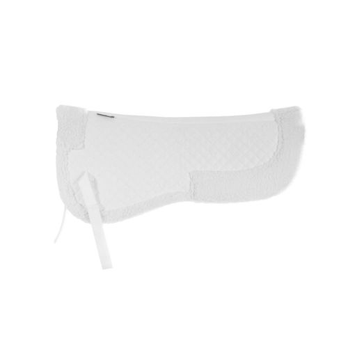 Horze Fur Half Pad - White