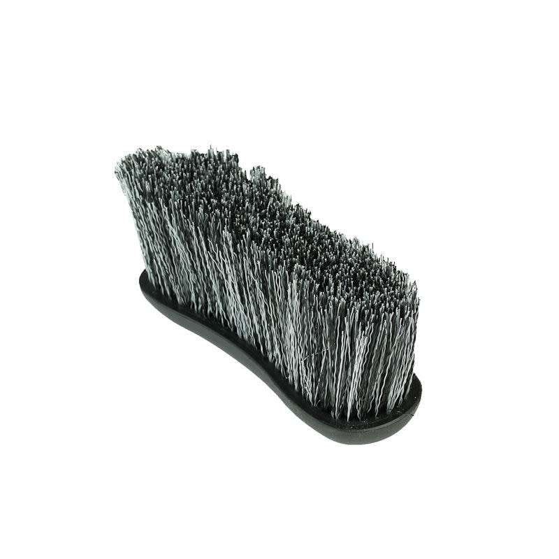 Horze Soft Grip Long Bristle Dandy Brush - Black - Horze