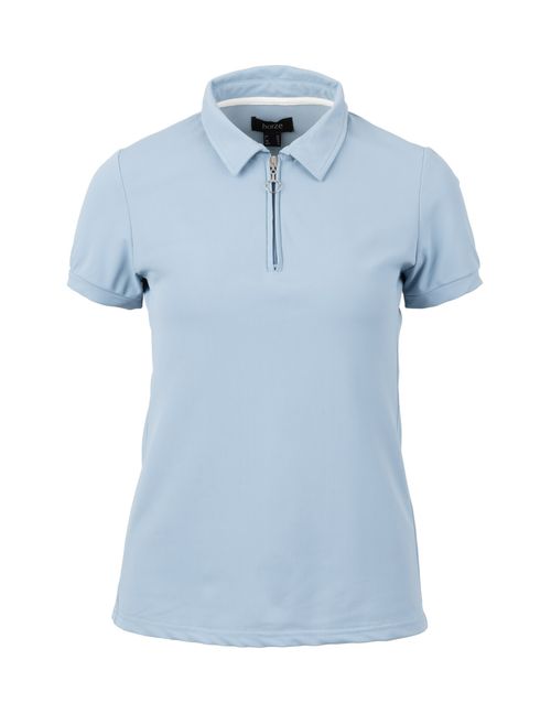 Horze Women's Willow Stretch Polo Shirt - Mountain Spring