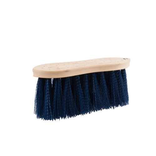 Horze 3" Wood Back Hard Brush - Peacoat Dark Blue