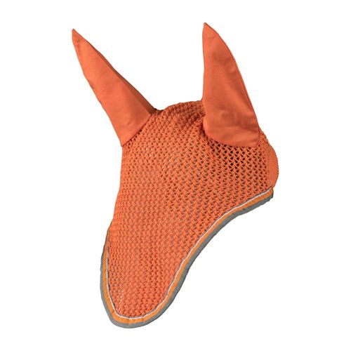 Horze Adepto Ear Net - Coral Gold