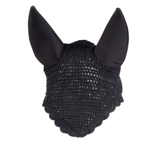 Horze Supreme Silent Ear Net - Black