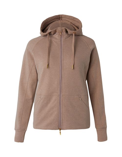 Horze Women's Lea Full Zip Hoodie - Brush Brown