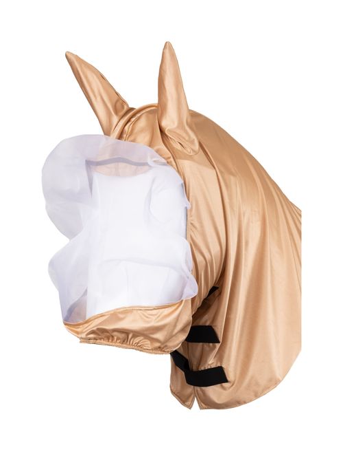 Horze Cover All Excema Protection Fly Neck And Mask - Light Brown