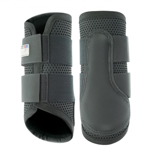 Horze Impact Dressage Brushing Boots - Black