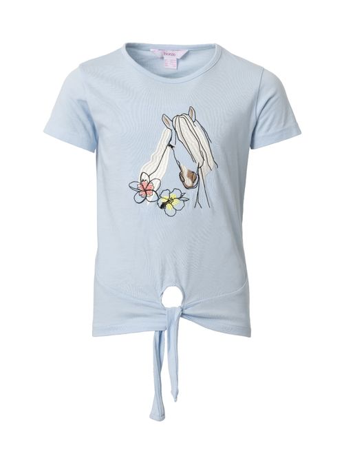 Horze Kids' Soena T-Shirt - Ice Water