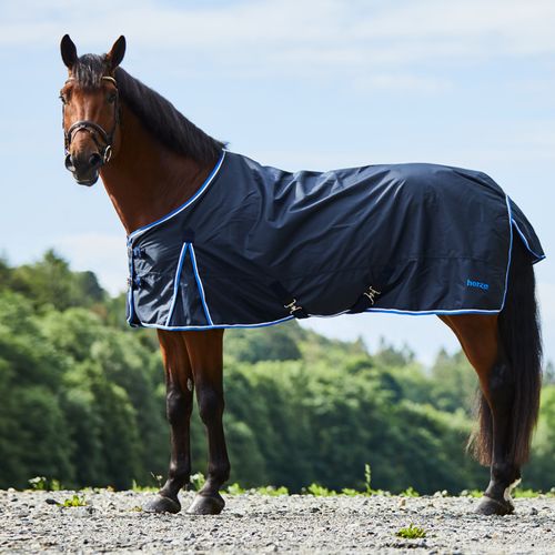 Horze Glasgow Light Weight Turnout Blanket 100g - Dark Blue