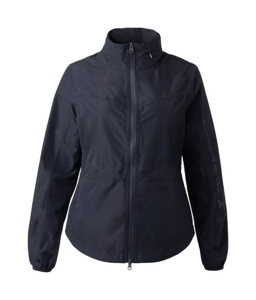 Horze Women's Fiora Lightweight Waterproof Jacket - Dark Navy