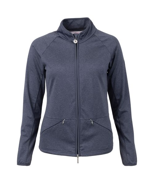 Horze Women's Alice Technical Training Jacket - Blue Fusion