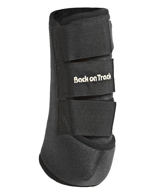 Back on Track Front Exercise Boots - Black