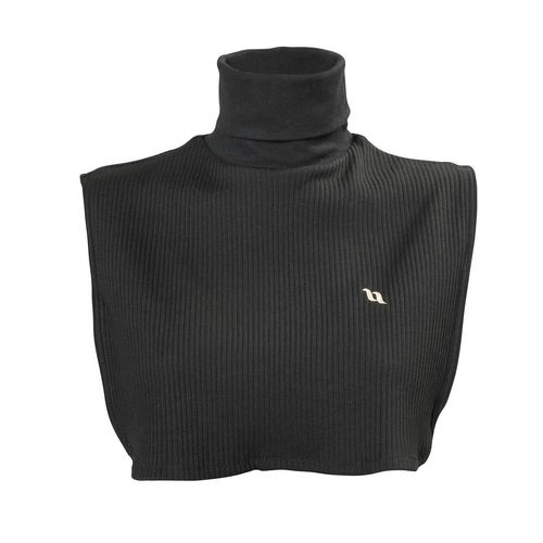 Back on Track Neck Cover with Dickey Bib - Black