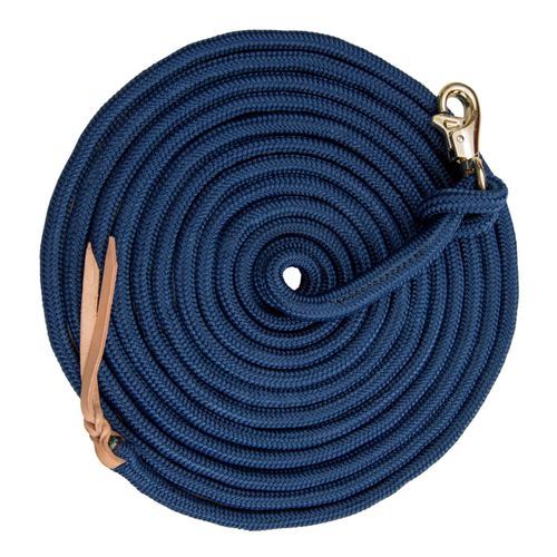 Kensington 10ft Solid Color Clinician Training Lead - Navy/Goldtone