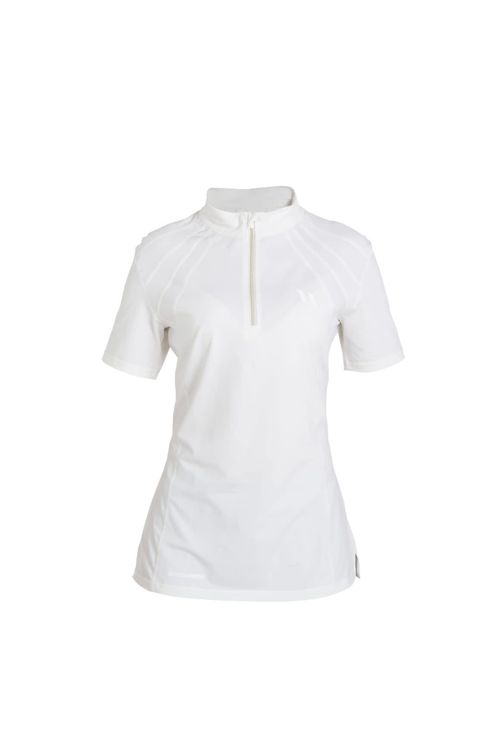 Back on Track Women's Olivia Performance Gear Tee Shirt - Cream