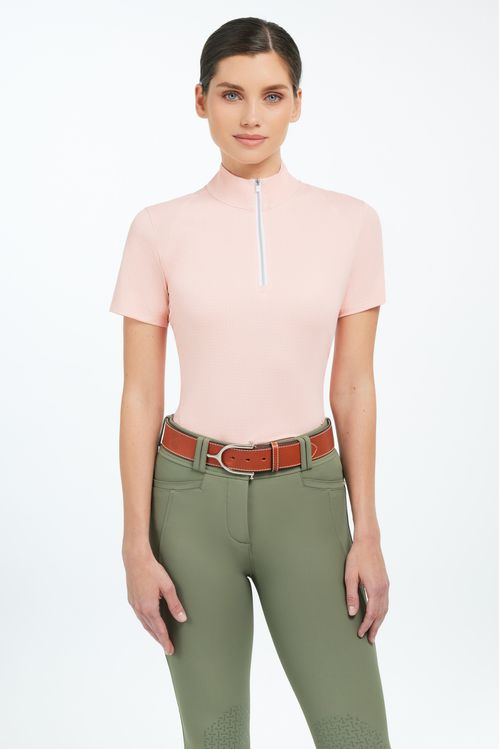 RJ Classics Women's Lucy Short Sleeve Tech Shirt - Melon Bit