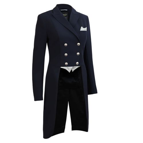 OUTLET: Tredstep Women's Dressage Tail Coat - 2 - Navy