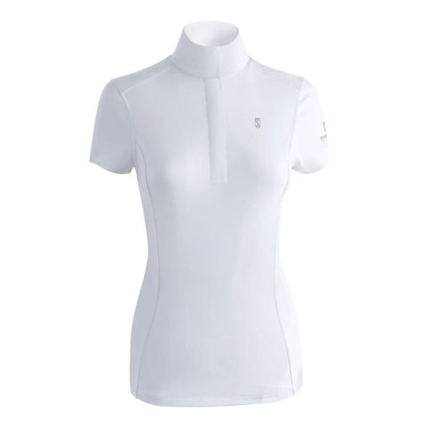 BARGAIN: Tredstep Women's Napoli Short Sleeve Competition Shirt - Small - White