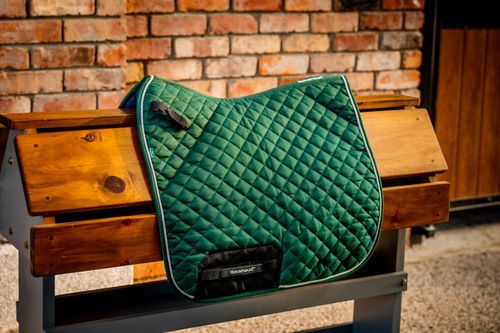 Horseware Signature Dressage Pad - Hunter Green