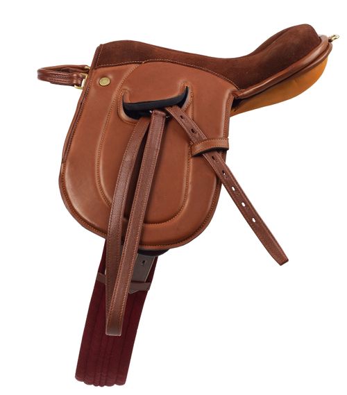 Camelot Leather Leadline Saddle - Oakbark