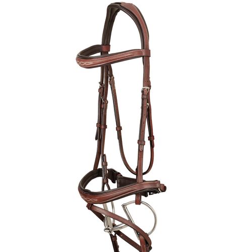 Equine Innovations Ocala Anatomic Bridle - Brown