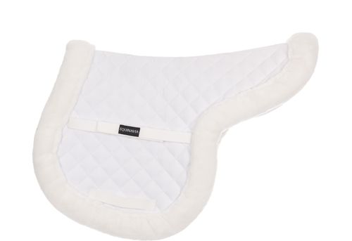 Equinavia Eidsvoll Ultra Fleece Forward Cut Shaped Pad - White