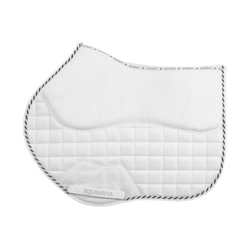 Equinavia Lillehammer Memory Foam All Purpose Saddle Pad - White
