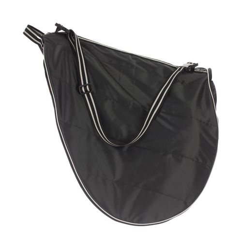 Equinavia Darby Saddle Bag - Black/Silver