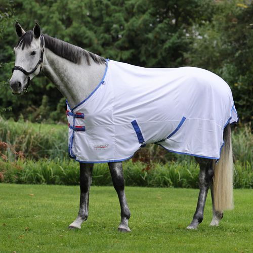 Shires Tempest Standard Neck Fly Sheet - White