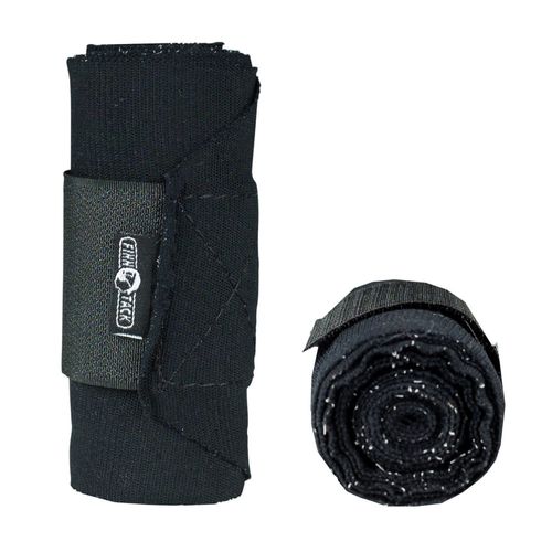 Finntack Race Elastic Bandages 2 Pack - Black