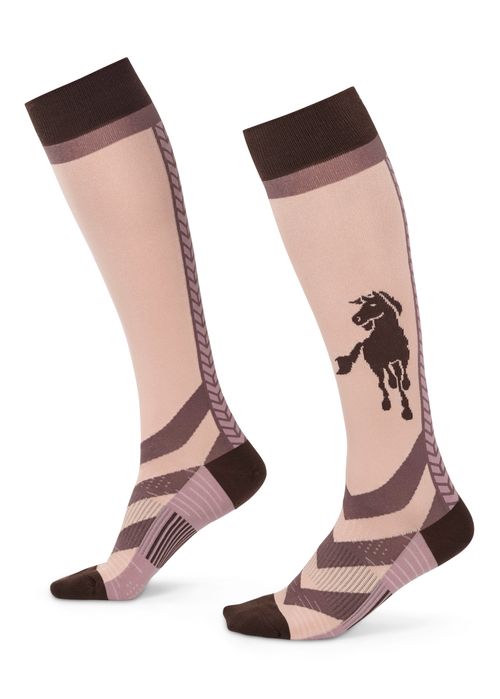 Kerrits Women's Free Spirit Wool Knee-Hi Socks - Blush