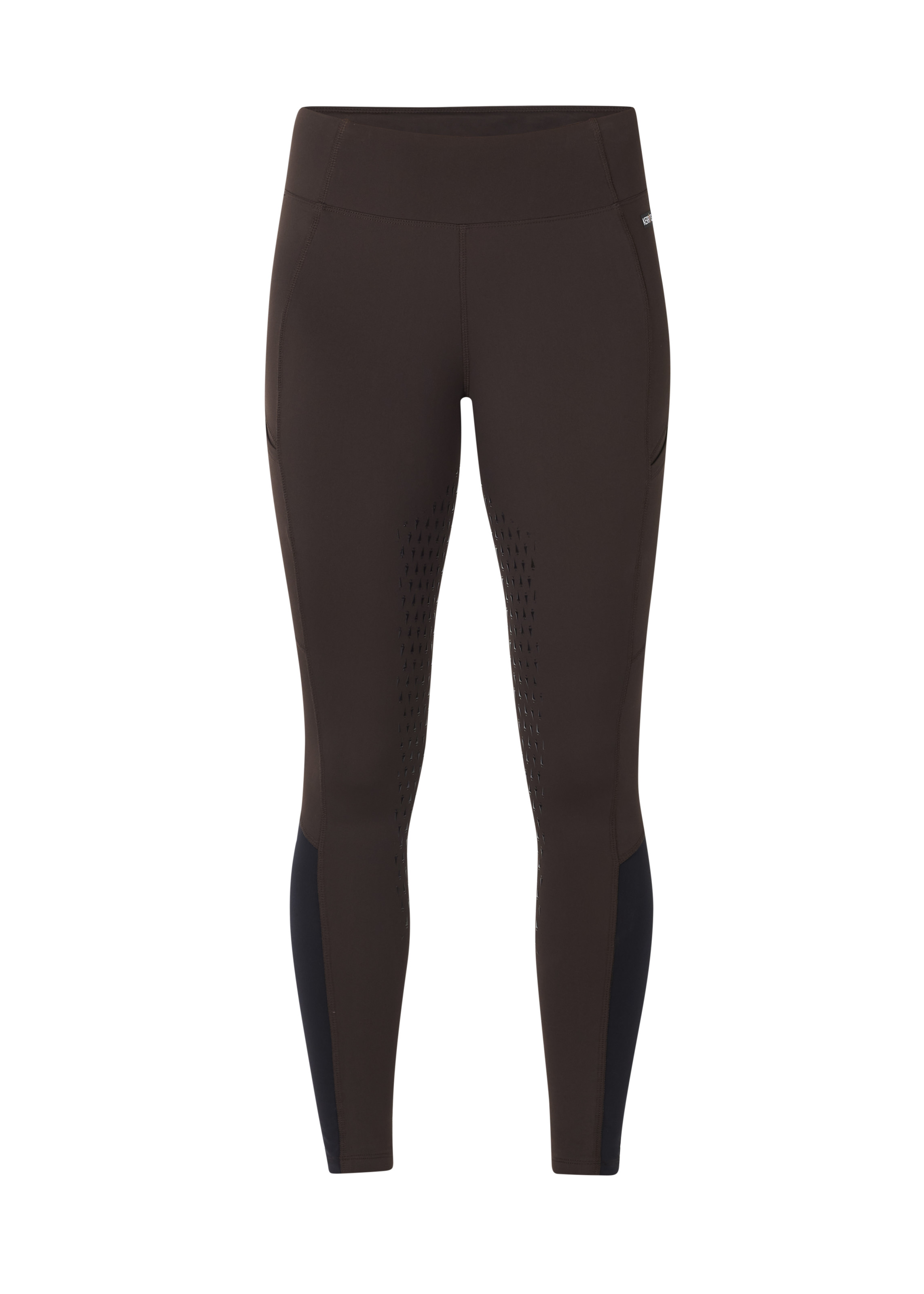 Collant Enfant Kerrits Thermo Tech équitation, Taille M, Gris, Motif épicéa Bit Of Frost