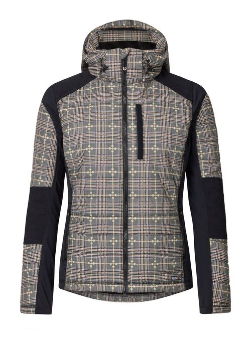 Kerrits Women's Bits Of Plaid Quilted Jacket - EQ Plaid