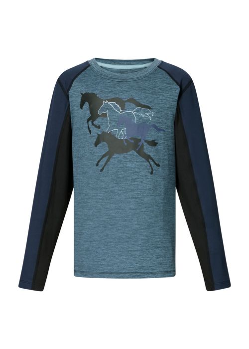 Kerrits Kids' Round Up Base Layer Top - Dewdrop