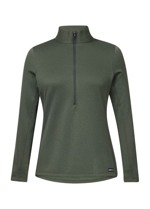 Kerrits Women's Rhythm Fleece Half Zip - Olive