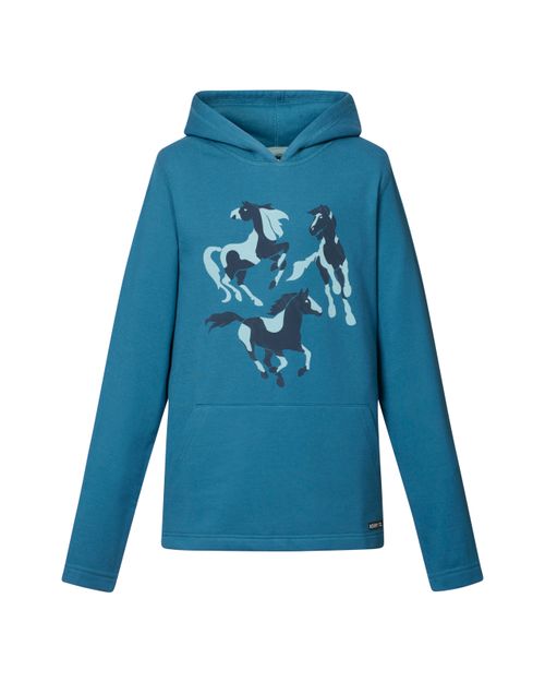 Kerrits Kids' Mod Mare Pullover Hoodie - Atlantic