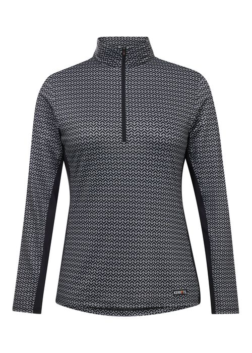 Kerrits Women's Next Level Coolcore Long Sleeve Shirt - Black Rein It In