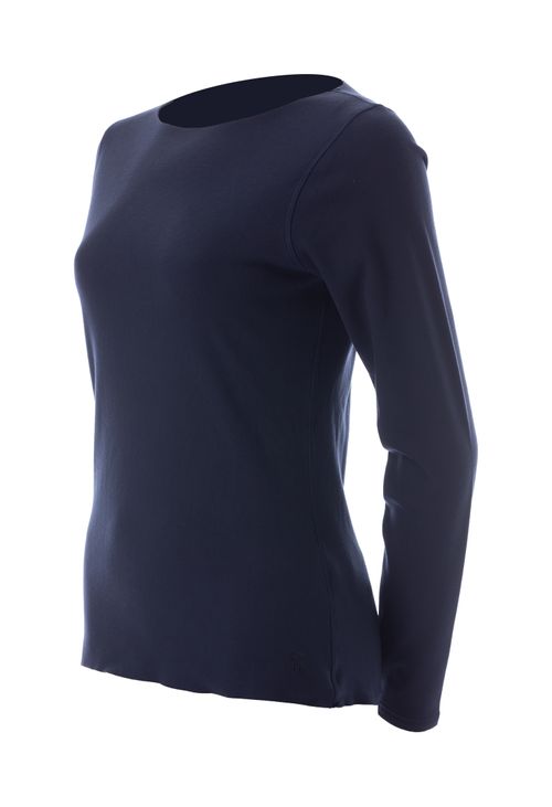 Horze Women's Tess Thermal Base Layer Top - Polar Blue