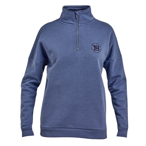 Shires Aubrion Women's Serene Half Zip Sweatshirt - Blue