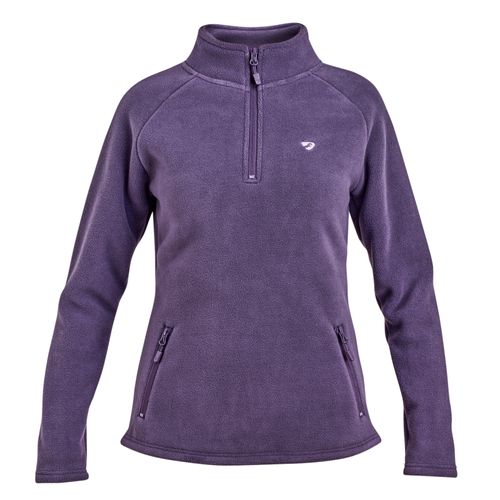 Shires Aubrion Women's Restore Half Zip Fleece - Purple