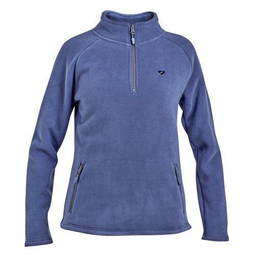 Shires Aubrion Women's Restore Half Zip Fleece - Blue